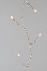 Basic rice lights 240led 18m warm white transparant snoer | Lumineo 494262