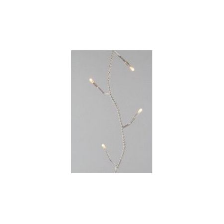 Basic rice lights 360led 27m warm white transparant snoer | Lumineo 494267