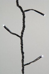 Basic Twinkle Lights 360L 27m cool white wit snoer | Lumineo 494159