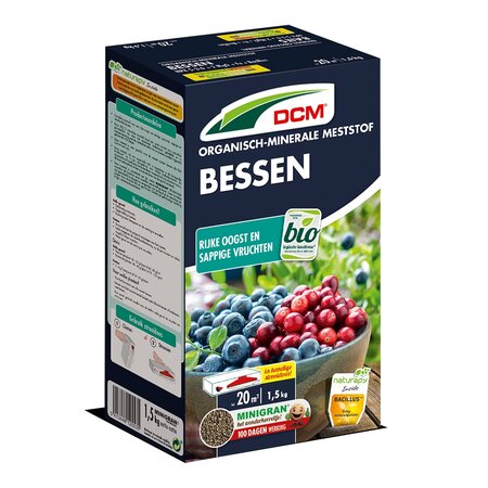 Bessen meststof 1.5kgr dcm