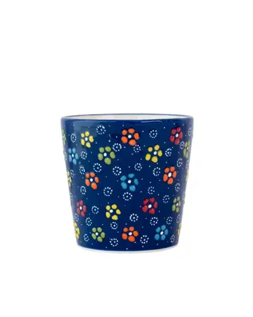 Bloempot Donker Blauw Poefjuh Servies