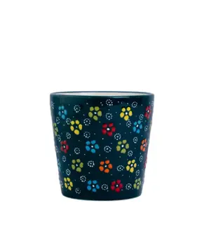 Bloempot Donker Groen Poefjuh Servies