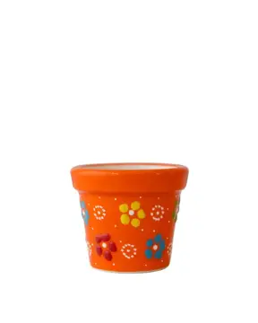 Bloempot Klein Oranje Poefjuh Servies