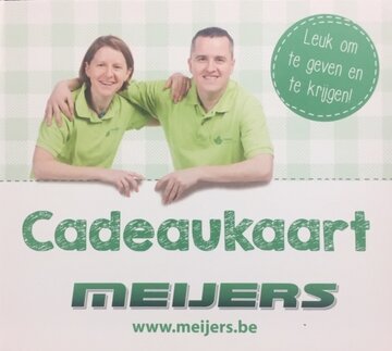 cadeaubon tuincentrum meijers