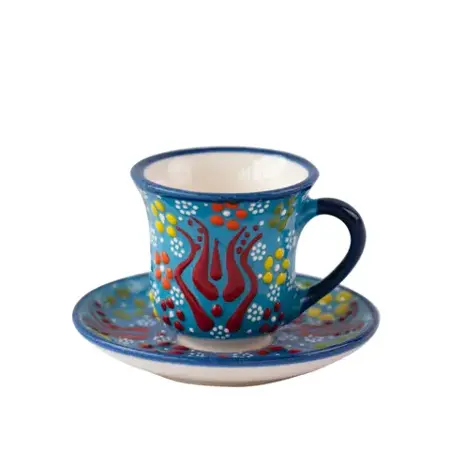 Espresso kopje met schotel Poefjuh servies