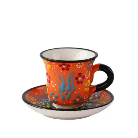 Espresso kopje met schotel Poefjuh servies