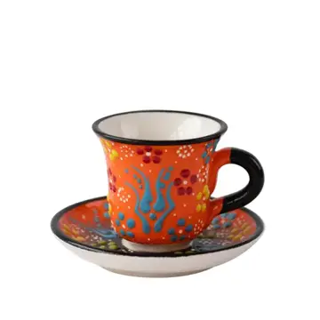 Espresso kopje met schotel Poefjuh servies