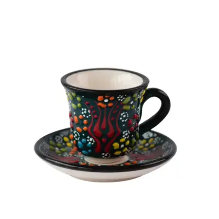 Espresso kopje met schotel Poefjuh servies