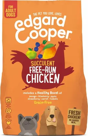 Fresh Free-Run Chicken with mango, blueberry, apple & carrot