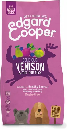 Fresh Venison & Free-Run Duck with apple, beetroot, pear & blueberry