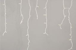 Icicle twinkle lights 119led 5m warm white | Lumineo 494811