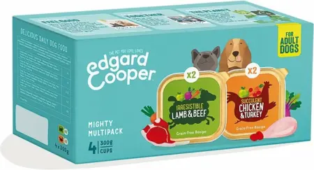 Multipack Dog 4x300g (Chicken/Turkey, Lamb/Beef)