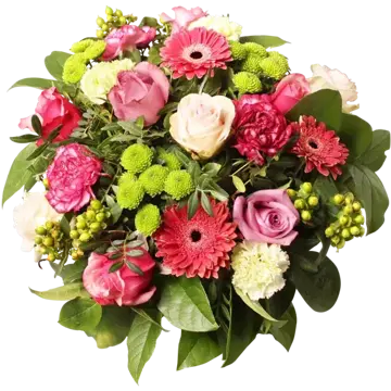 Smiley | Roze boeket | S
