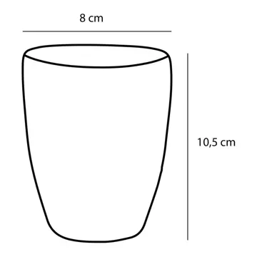 Tabo servies set grijs | 16-delig - afbeelding 11