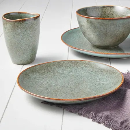Tabo servies set groen | 16-delig - afbeelding 3